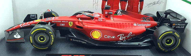 Burago 1/18 Scale 18-16811 - F1 Ferrari F1-75 2022 Charles Leclerc #16