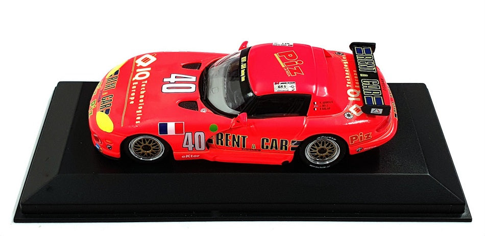 Minichamps 1/43 Scale 430 941440 - Dodge Viper Le Mans 1994 #40 Arnoux