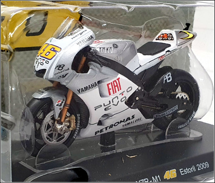 Altaya 1/18 Scale FFR56 - Yamaha YZR-M1 - #46 Estoril 2009 Rossi Altaya 1/18 Scale FFR56 - Yamaha YZR-M1 - #46 Estoril 2009 Rossi