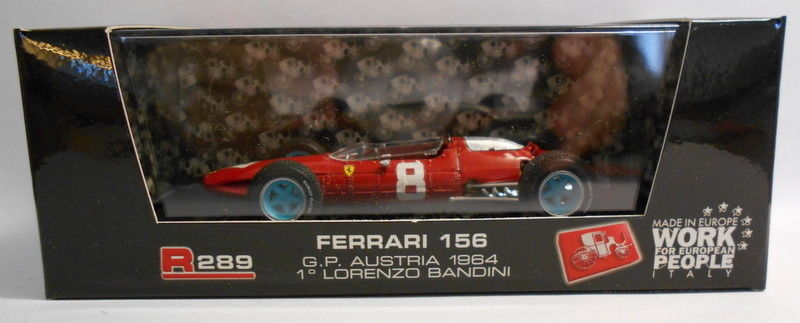 Brumm 1/43 Scale Metal Model - R289 FERRARI 156 GP. AUSTRIA 1964