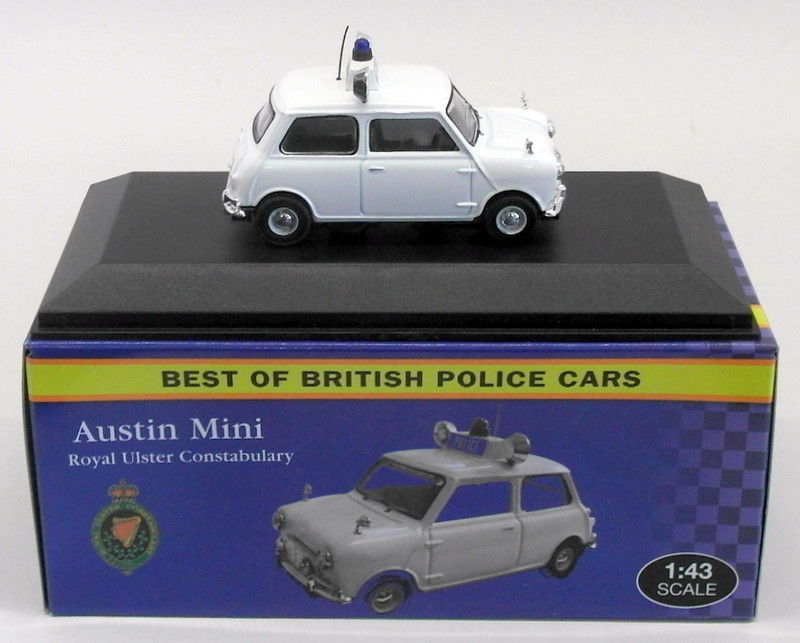 Atlas Editions 1/43 Scale 4 650 115 - Austin Mini - Royal Ulster Constabulary