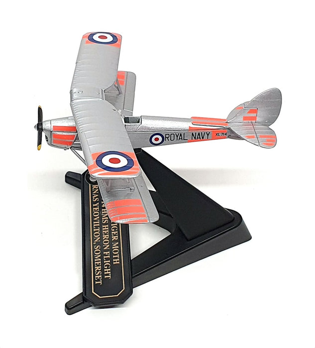 Oxford Diecast 1/72 Scale 72TM008 - DH 82 Tiger Moth XL 714 HMS Heron Flight