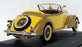 Ixo Models 1/43 Scale Diecast MUS029 - '34 Lancia Astura Pininfarina Gold Yellow