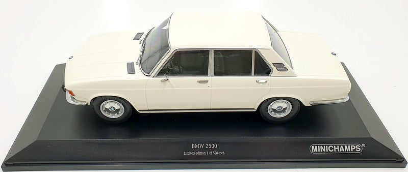 Minichamps 1/18 Scale 155 029202 - BMW 2500 1968 - White