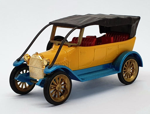 Gama 1/45 Scale Model Car 991 - 1911 Fiat - Black/Yellow/Blue