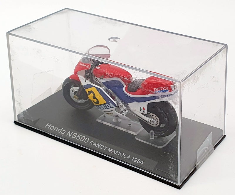 Ixo Models 1/24 Scale IB70 - Honda NS500 - #3 Randy Mamola 1984
