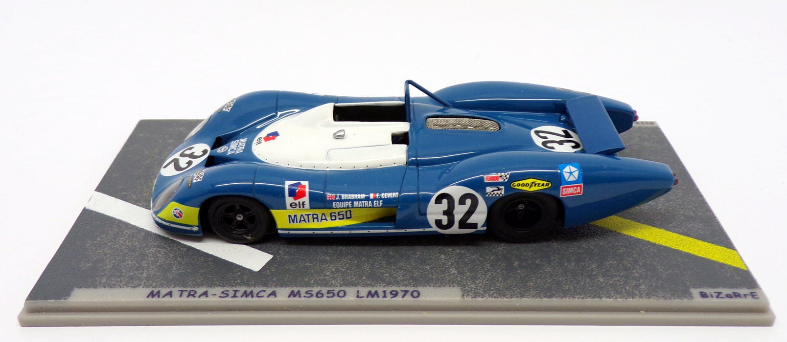 Bizarre 1/43 Scale Model Car BZ193 - Matra MS650 - #32 Le Mans 1970