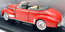 Eagle 1/18 Scale Diecast 1006 - 1941 Chevrolet Deluxe Convertible - Red