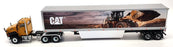 Diecast Masters 1/50 Scale 85666 -CAT CT660 Tractor Day Cab + CAT Mural Trailer