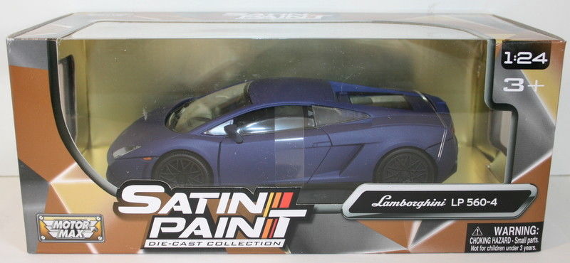 Motormax 1/24 Scale 79504 - Lamborghini LP 560-4 - Satin Paint Blue