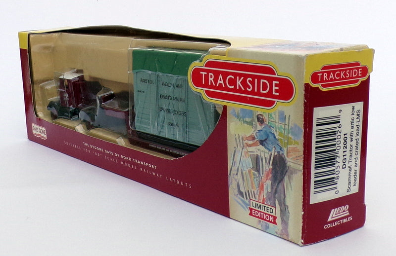Lledo OO Scale DG112001 - Scammell Tractor Low Loader & Load - LMS