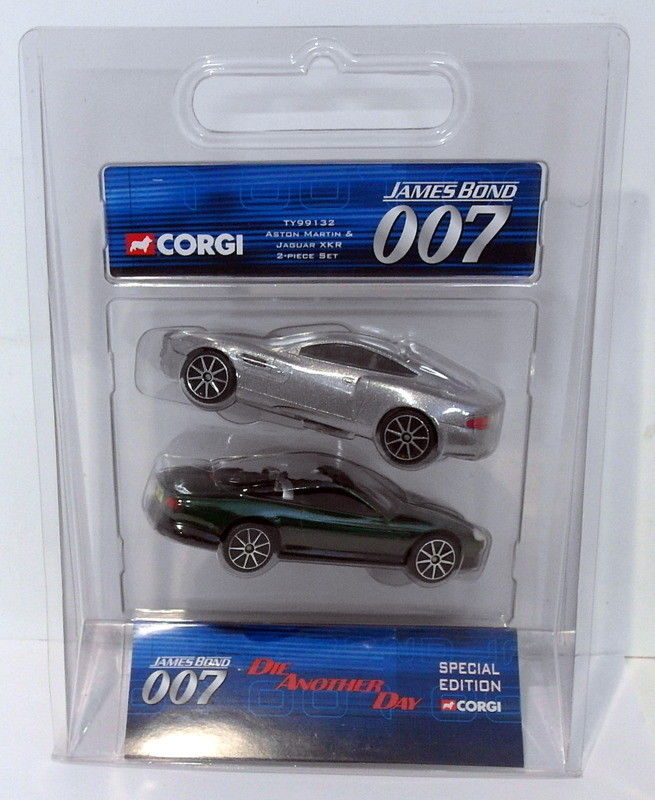 Corgi Appx 1/36 Scale TY99132 Aston Martin & Jaguar XKR Set Die Another Day 007