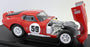 Road Signature 1/18 Scale Diecast - 92408 1965 Shelby Cobra Daytona Coupe Red