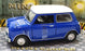 Motormax 1/18 Scale - 73113 - MINI Cooper - Blue/white