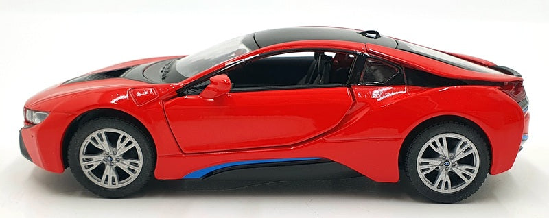 Kinsmart 1/36 Scale KT5379D - BMW i8 Pull Back and Go - Red