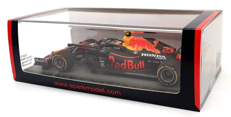 Spark 1/43 Scale S6473 - Red Bull Racing RB16 A.Albon Styrian GP 2020