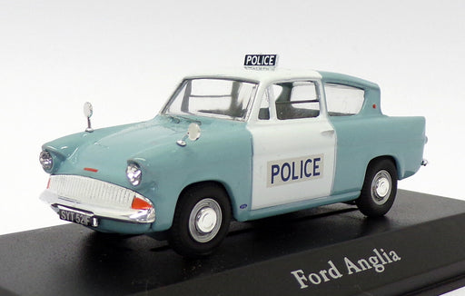 Atlas Editions 1/43 Scale 4 650 103 - Ford Anglia - Metropolitan Police Car