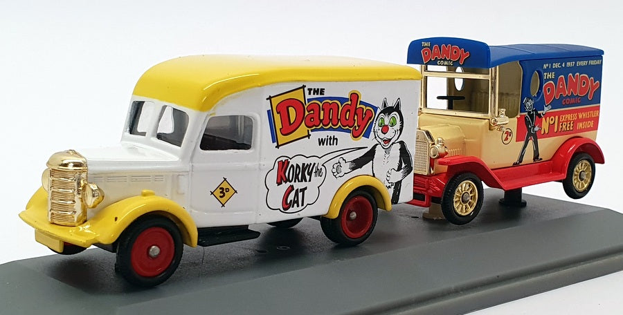 Lledo Diecast DA1002 - Dandy Comics  2 Van Set