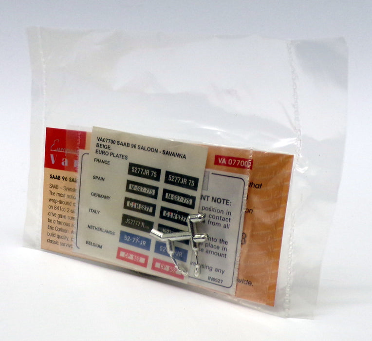 Vanguards 1/43 Scale Model Car VA07700 - Saab 96 Saloon - Savanna Beige