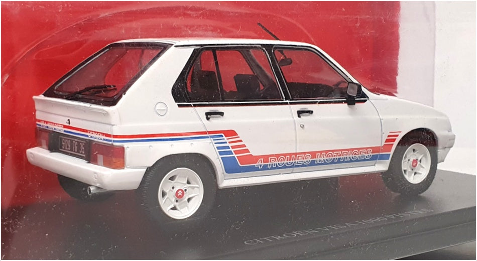 Hachette 1/24 Scale Diecast G111V019 - Citroen Visa 1000 Pistes - White