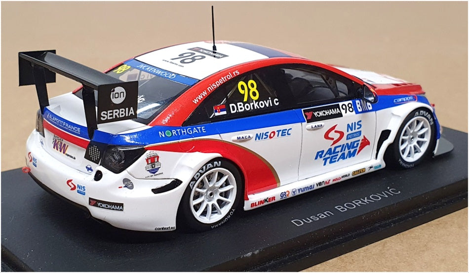 Spark 1/43 Scale S2465 - Chevrolet RML Cruze TC1 Hungaroring WTCC 2014