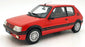 Otto Mobile 1/18 Scale Resin OT515 - Peugeot 205 GTI 1600 - Red