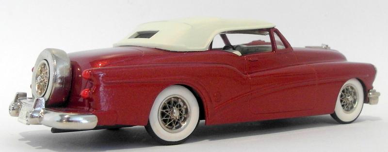 Brooklin 1/43 Scale BRK20 007  - 1953 Buick Skylark Convertible Metallic Red
