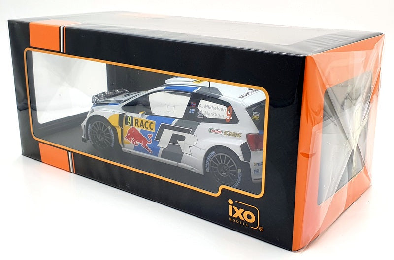 IXO 1/18 Scale 18RMC070C - Volkswagen Polo R WRC #9 Rally 2013 A.Mikkelsen