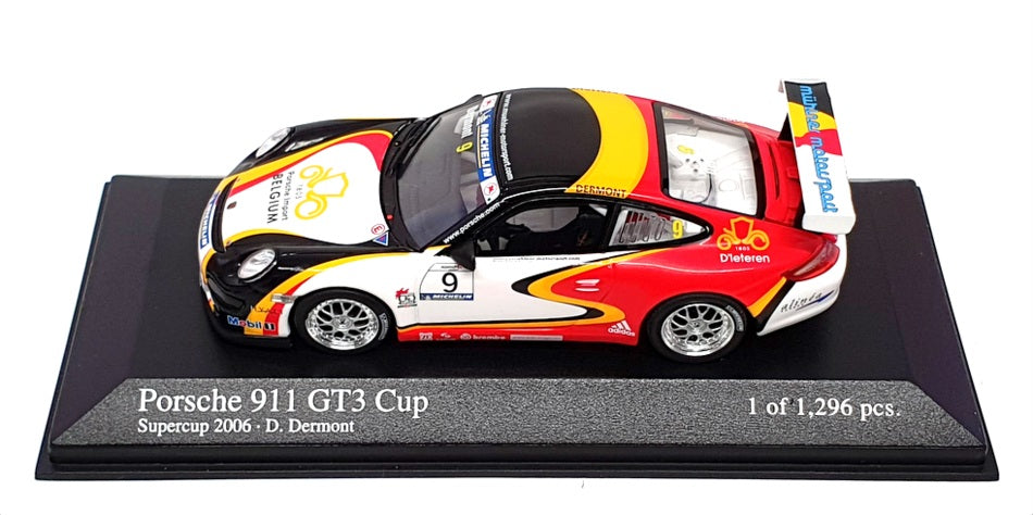 Minichamps 1/43 Scale 400 066409 - Porsche 911 GT3 Cup #9 Porsche Supercup 2006