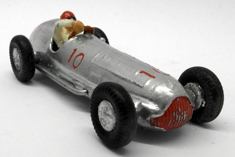 TW Models 1/43 Scale White Meatal TW2 Mercedes Vintage F1 Car
