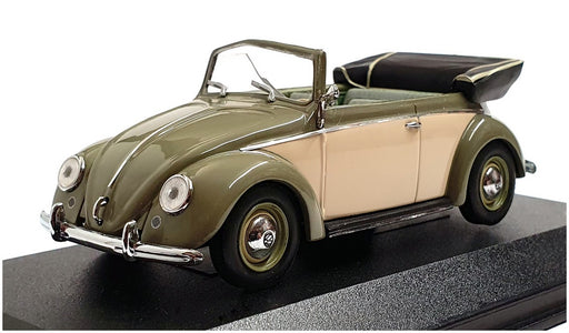 Minichamps 1/43 Scale 430 052030 - 1951-52 Volkswagen 1200 Cabriolet - Green