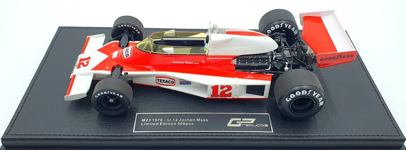 GP Replicas 1/18 Scale GP120B - McLaren M23 1976 #12 J.Mass F1