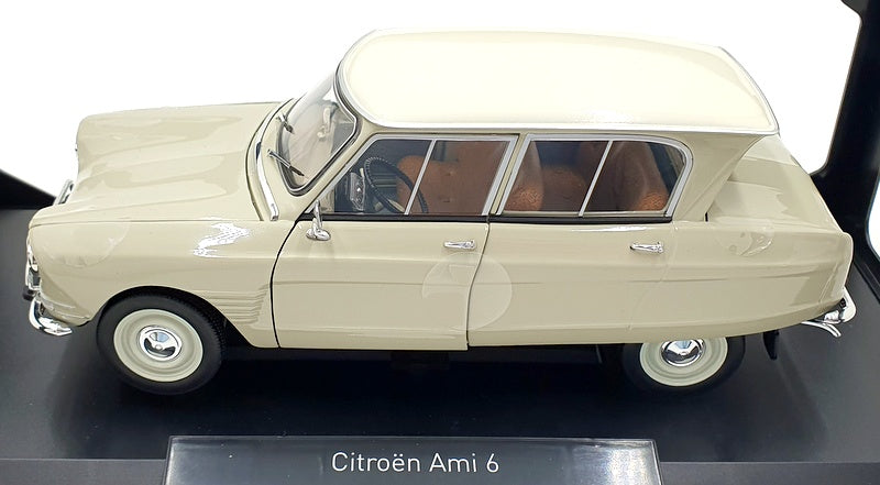 Norev 1/18 Scale Diecast 181529 - Citroen Ami 6 1965 - Pavos White