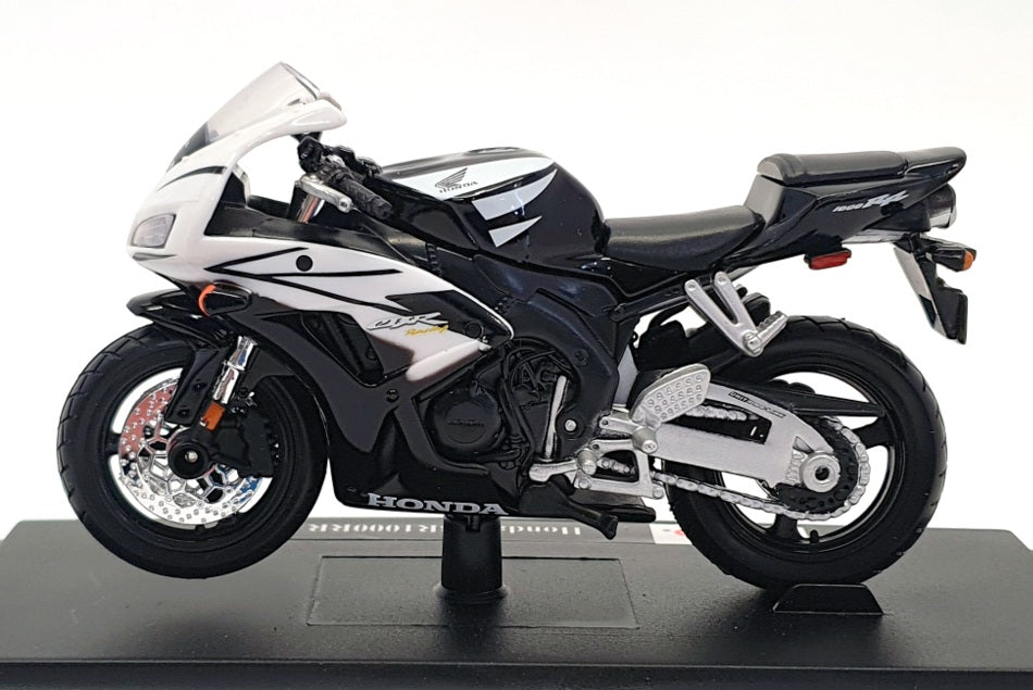 Maisto 1/18 Scale Motorbike 07082 - Honda CBR1000RR - Black/White