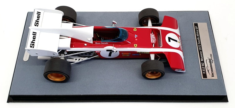 Tecnomodel 1/18 Scale TM18-194B - 1972 Ferrari 312 B2 S.Africa GP #7 M.Andretti