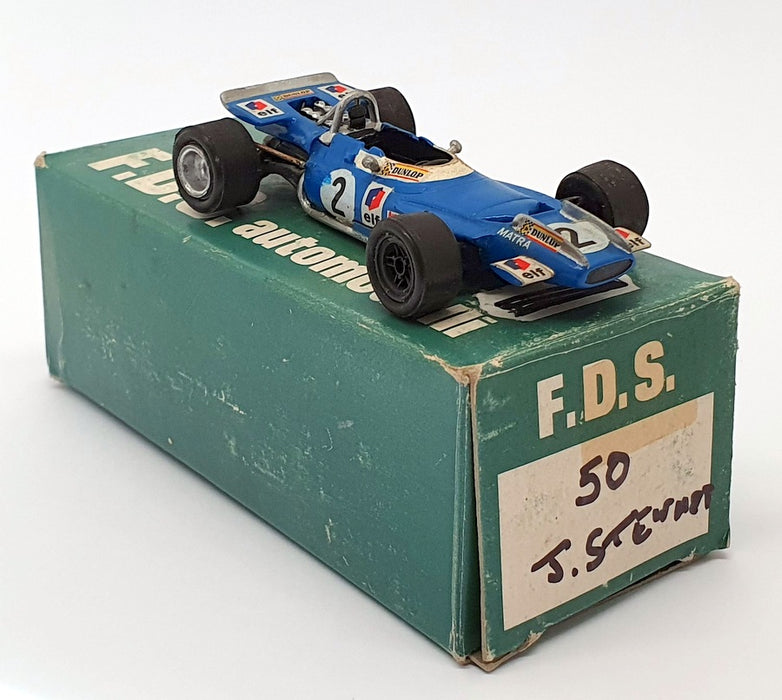 FDS 1/43 Scale Built Model Car kIt 50 - F1 Matra - #2 Jackie Stewart