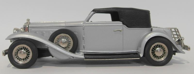 Brooklin 1/43 Scale BRK146 - 1933 Stutz DV-32 Victoria Convertable Silver