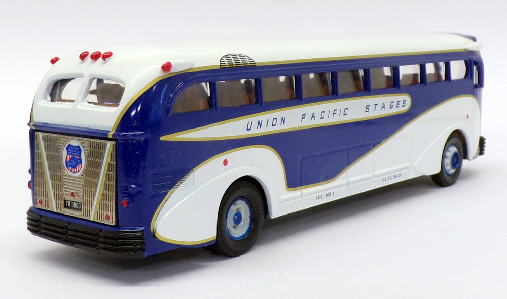 Corgi 1/50 Scale Model Bus 53901 - Union Pacific Yellow Coach 743