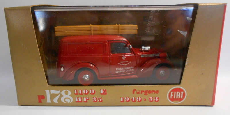 Brumm 1/43 Scale Metal Model - R178 FIAT FURGONE 1100E HP 35 1949-53