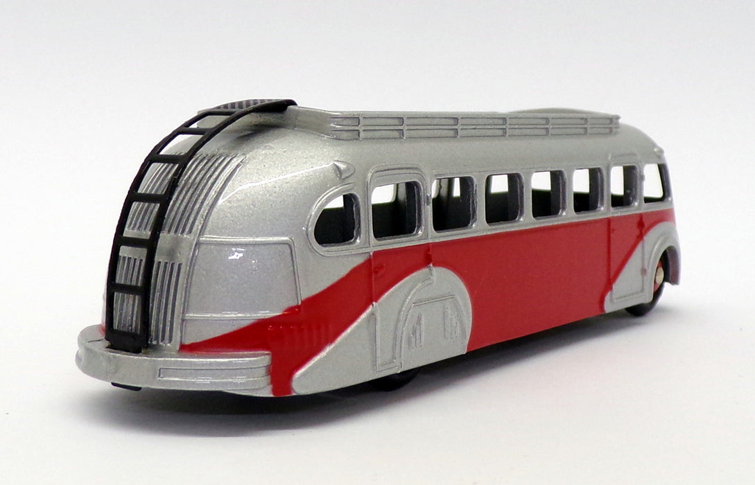 Atlas Editions Dinky Toys 29E - Autocar Isobloc Bus - Red/Silver
