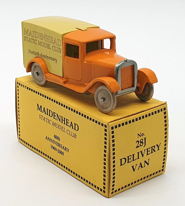 A Pre-War Dinky Toys 28k 'Marsh's Sausages' Delivery Van A Pre-War Dinky Toys 28k 'Marsh's Sausages' Delivery Van