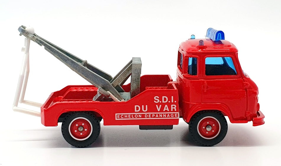 Solido Toner Gam I 1/50 Scale 2102 - Renault Saviem SG4 Pompier Tow Truck - Red
