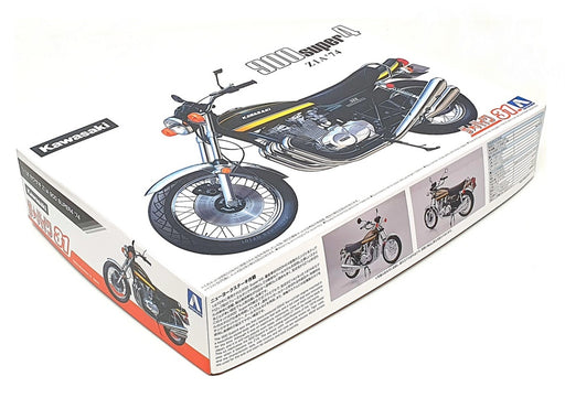 Aoshima 1/12 Scale Unbuilt Kit 063415 - 1974 Kawasaki Z1A 900 Super4 Motorbike