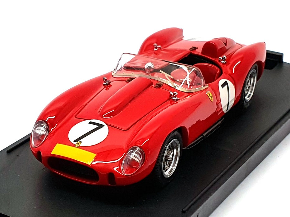 Bang 1/43 Scale 7229 - Ferrari 250 TR Prototype #7 1000Km Rennen - Red