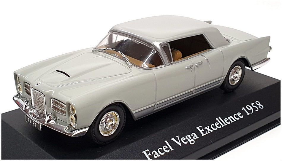 Atlas Editions 1/43 Scale 2 891 003 - 1958 Facel Vega Excellence - Grey