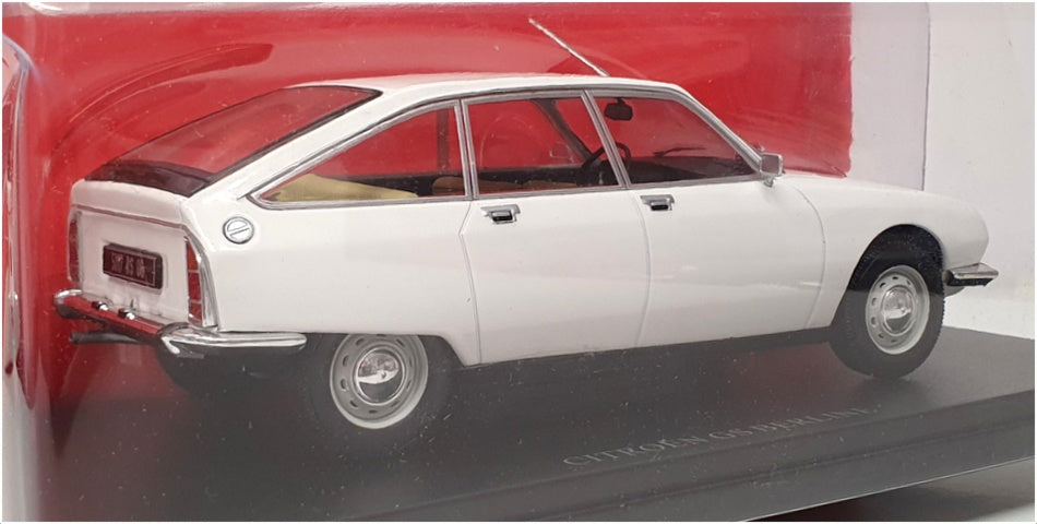 Hachette 1/24 Scale Diecast G111V021 - Citroen GS Berline - White