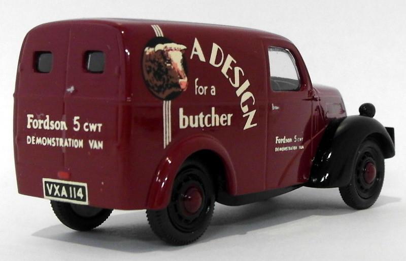 Somerville Models 1/43 Scale 107 - Fordson 5CWT Van - Design For A Butcher