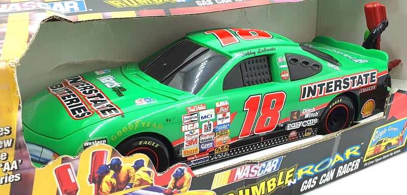 Toy Biz 1/18 Scale 57080 - Rumble Roar NASCAR Gas Can Racer With Figure