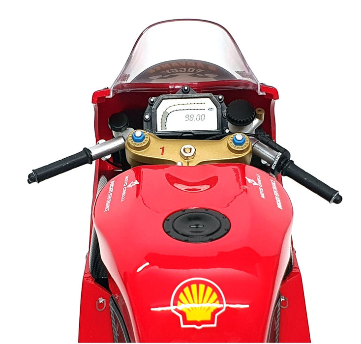 Minichamps 1/6 Scale 062 991211 - Ducati 996 Carl Fogarty WSB Champion 1999 Red
