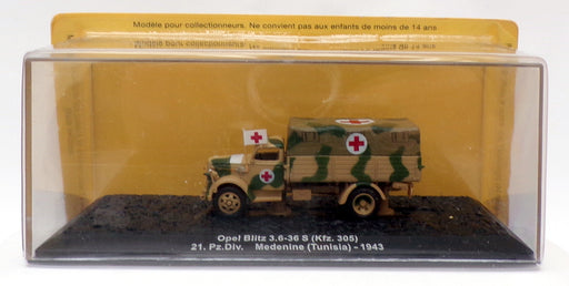 Altaya 1/72 Scale A3520A - Opel Blitz Kfz. 305 Medics Truck - Tunisia 1943